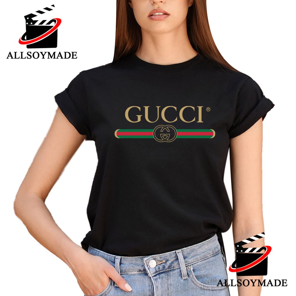 Sale Black Cat Gucci Tshirt Mens, Cheap Gucci Tshirt Womens