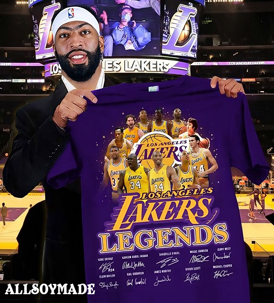 Tee shirt 2025 basket lakers