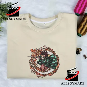 Anime Embroidery Demon Slayer Tanjiro Kamado - A.G.E Store