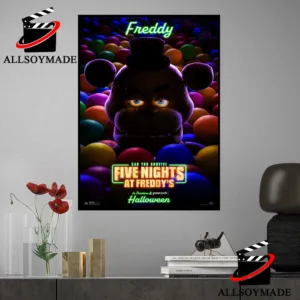 New Freddy Character Fnaf Movie Poster 2023, Fnaf Poster - Allsoymade